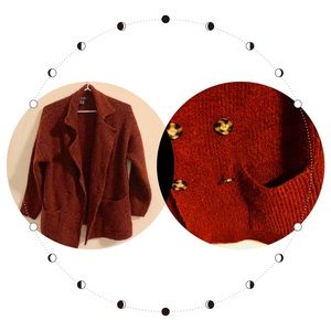Forever21/F21 - Red Wool Jacket/Blazer